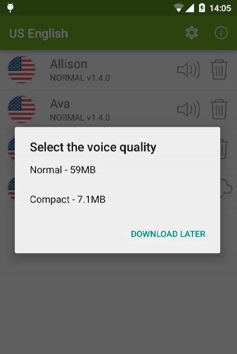 Vocalizer TTS Voice screenshot 2
