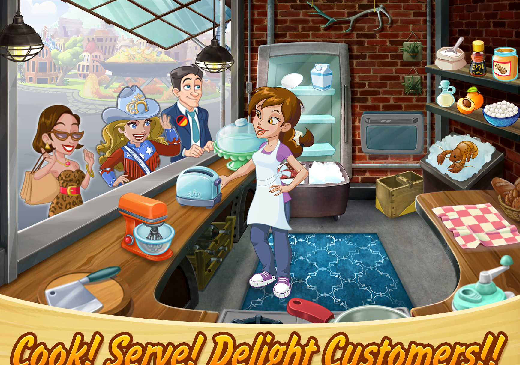 Kitchen Scramble: Cooking Game screenshot 2