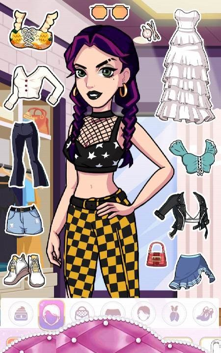 Vlinder Story: Dress-Up Game Screenshot 1