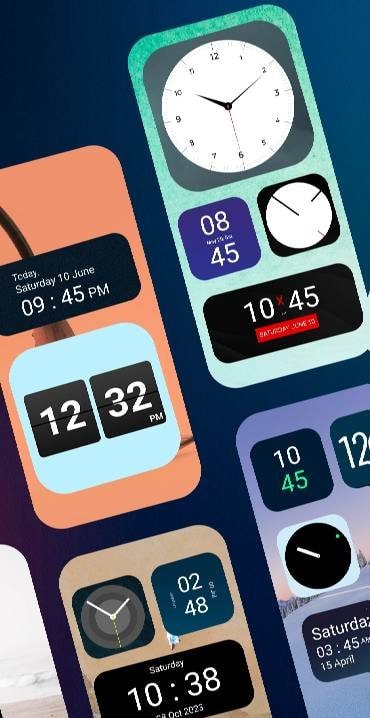Clock Widget screenshot 4