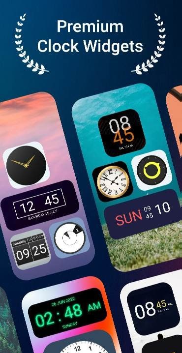 Clock Widget screenshot 3