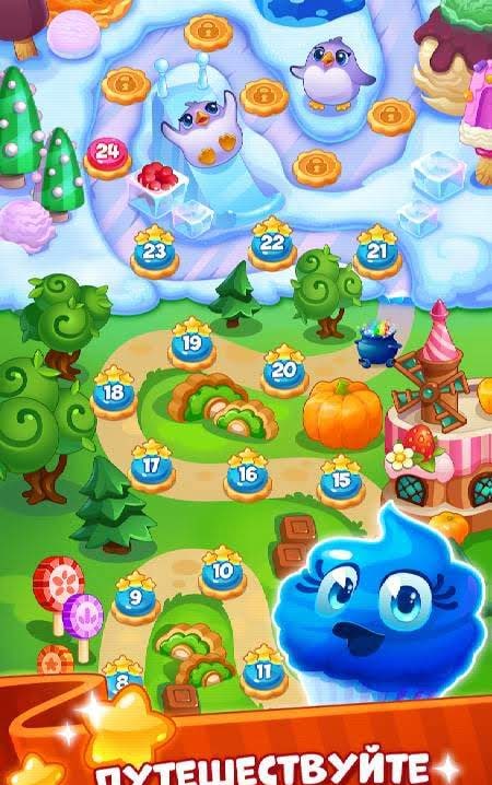 Candy Valley - Match 3 Puzzle screenshot 1