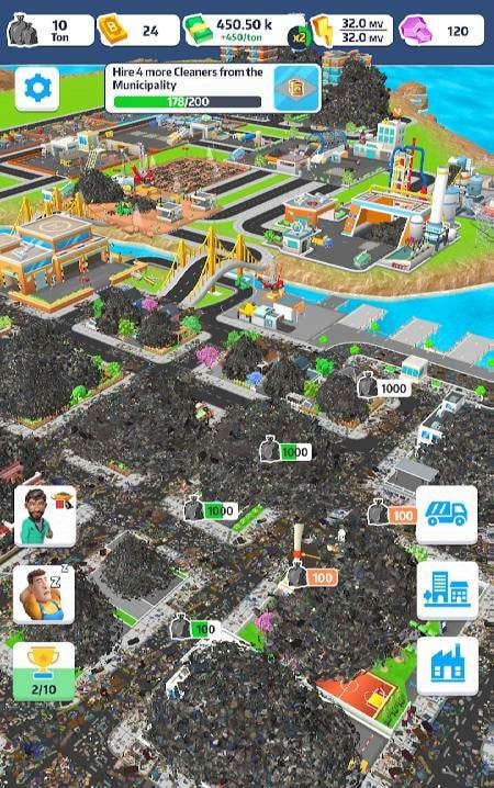 Trash Tycoon Idle Business - Second gameplay view