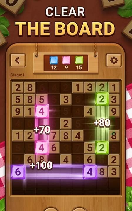 Woodber - Classic Number Game screenshot 3