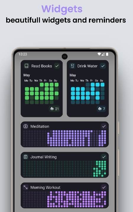 Habit tracker - HabitRix screenshot 4