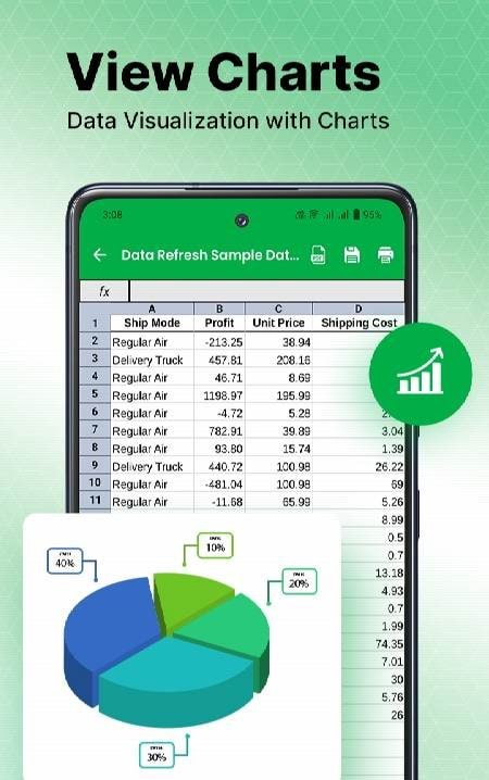 Excel Reader: XLS File Viewer screenshot 3
