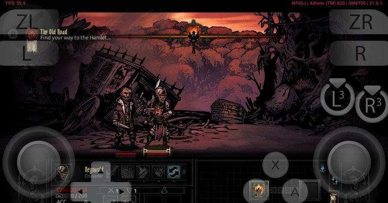 Darkest Dungeon gameplay screenshot 2