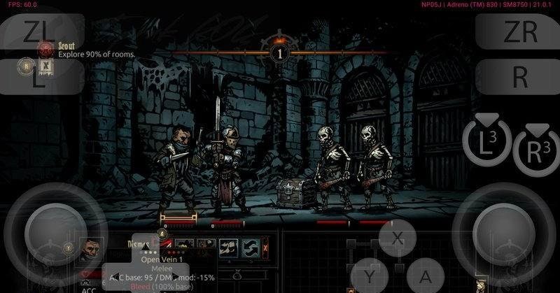 Darkest Dungeon gameplay screenshot 4