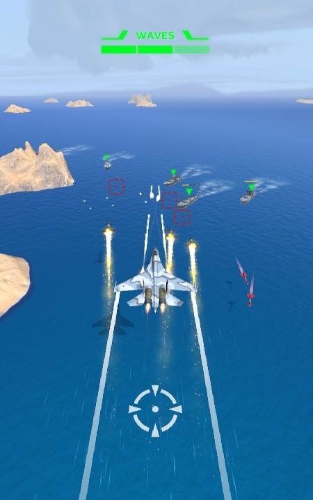 War Plane Strike: Sky Combat screenshot 1