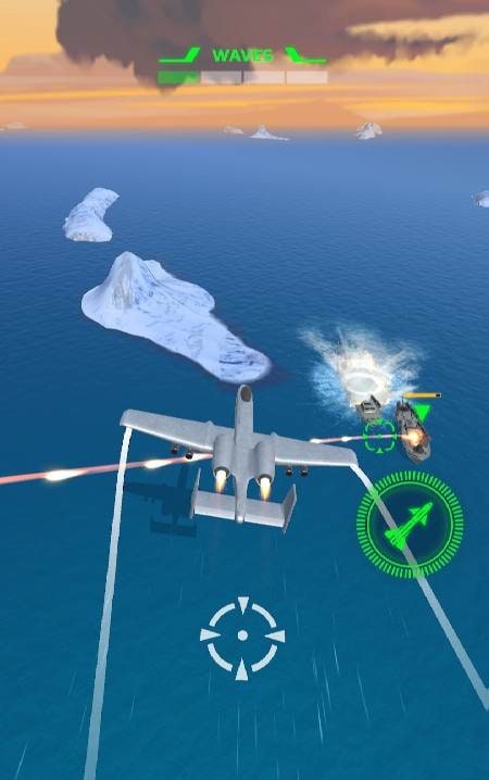 War Plane Strike: Sky Combat screenshot 4