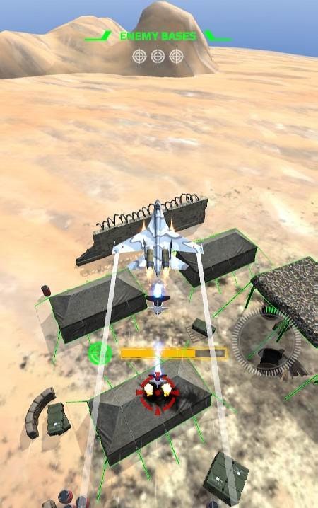 War Plane Strike: Sky Combat screenshot 2