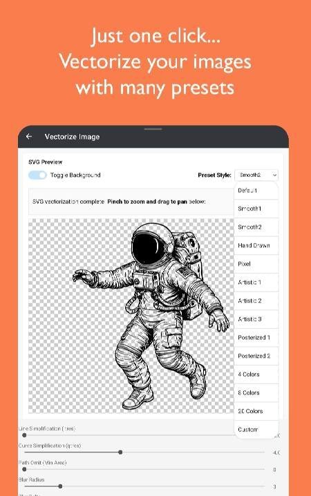 SVG Vector - Converter screenshot 3