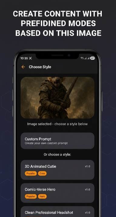 Banana Image: AI Art Generator Screenshot 4