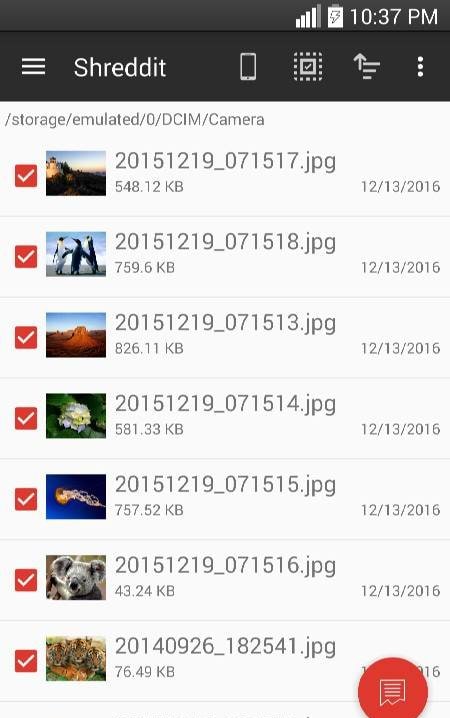 Shreddit - Data Eraser screenshot 3