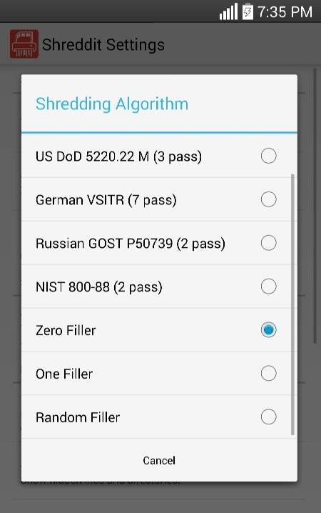 Shreddit - Data Eraser screenshot 4