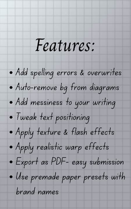 Inkt – Text to Handwriting screenshot 1