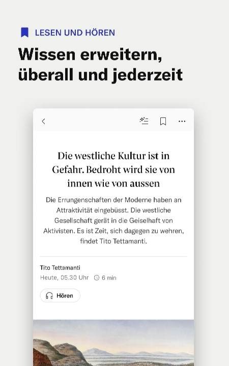 NZZ Nachrichten screenshot 2