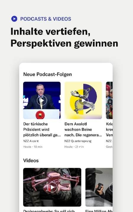 NZZ Nachrichten screenshot 4