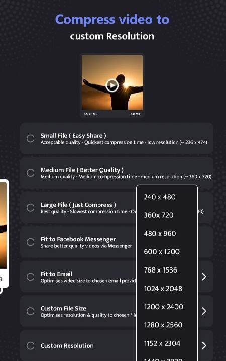 Compress & Resize Video screenshot 4