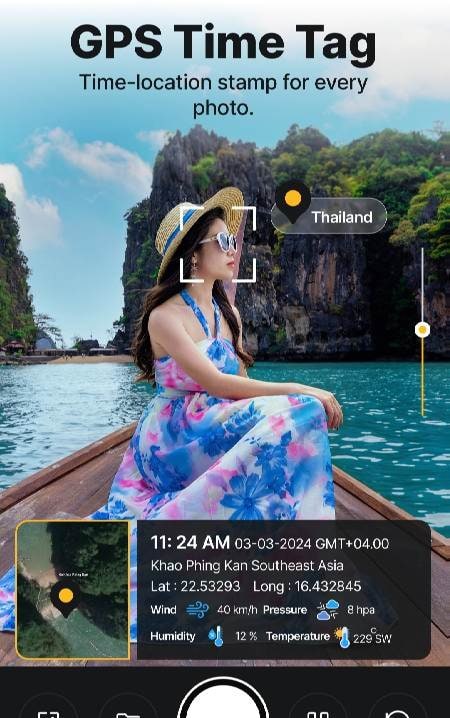 Map Camera Pro: Geotag Photos screenshot 1