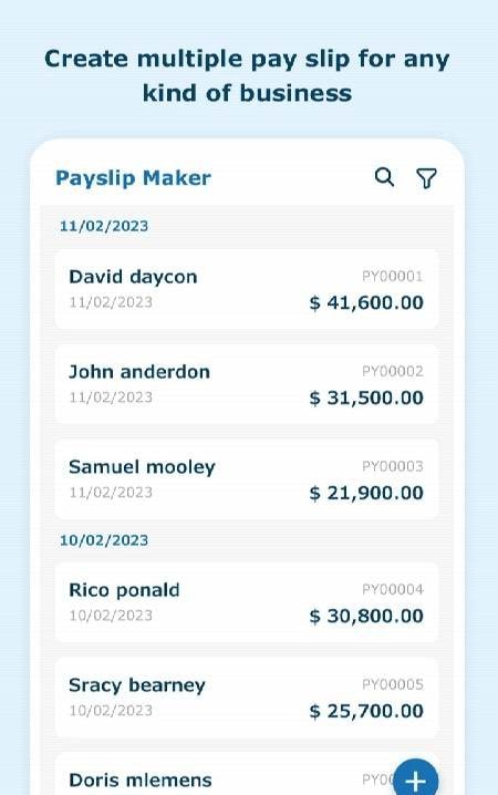 Paystub: Payslip Maker screenshot 3