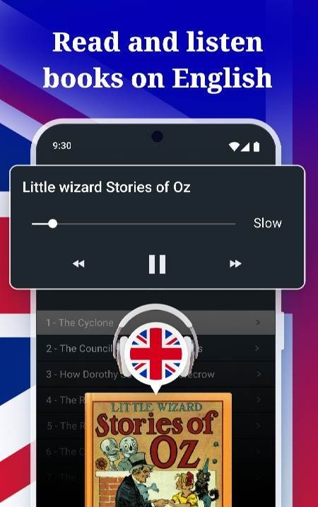English Reading & Audiobooks - Screenshot 1