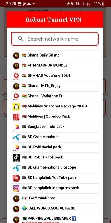 Robust Tunnel VPN Screenshot 3