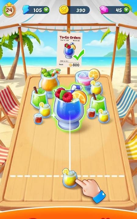 Tasty Travels: Merge Game screenshot 1