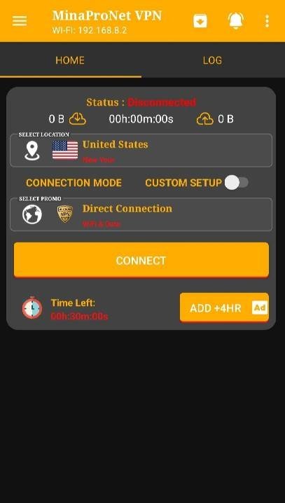 MinaProNet - AIO Tunnel VPN screenshot 1