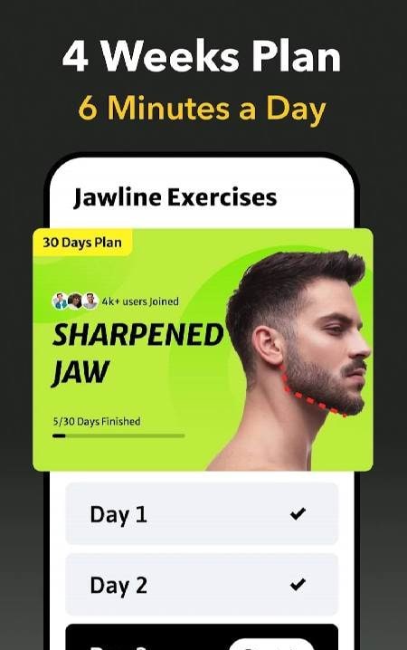 Jawline Exercises - Face Yoga screenshot 1