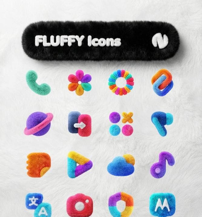 FLUFFY Icons screenshot 2