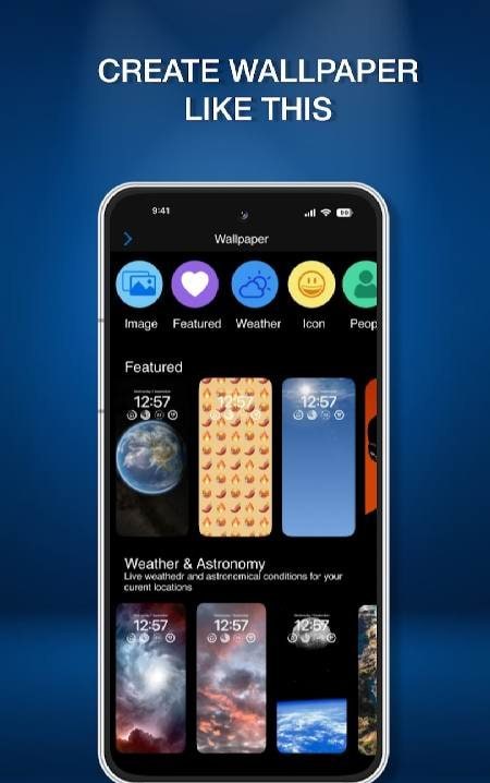 Lock Screen iOS 17 screenshot 4