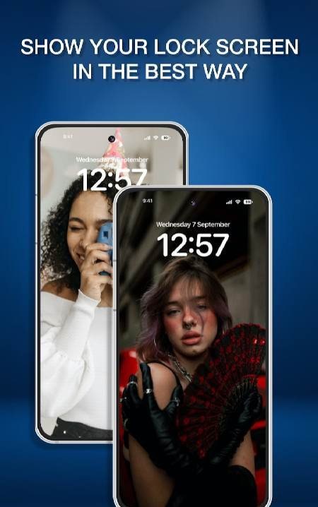 Lock Screen iOS 17 screenshot 3