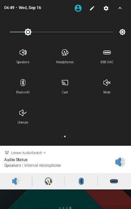 Lesser AudioSwitch screenshot 3