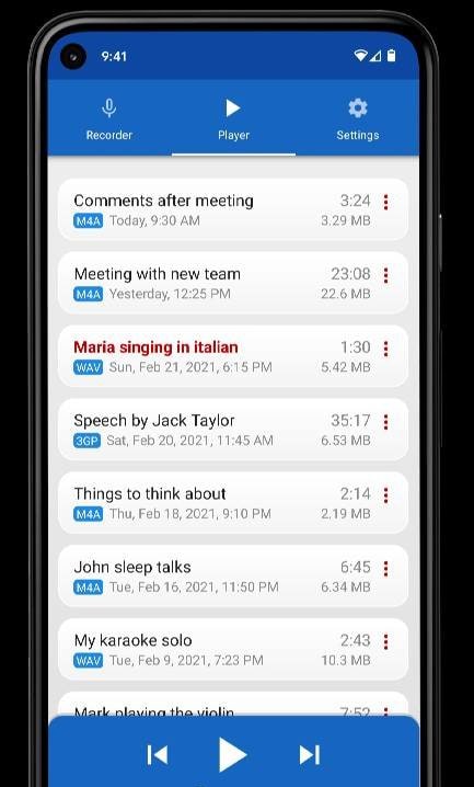 Voice Recorder screenshot 2