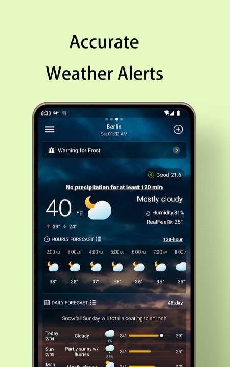 Local Weather Forecast - Radar screenshot 2