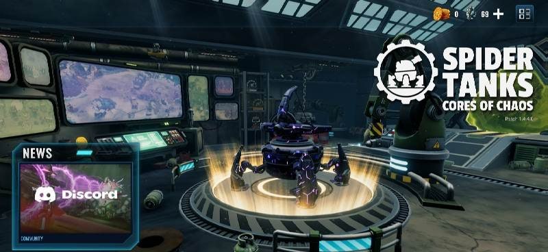 Spider Tanks: Cores of Chaos Screenshot 1