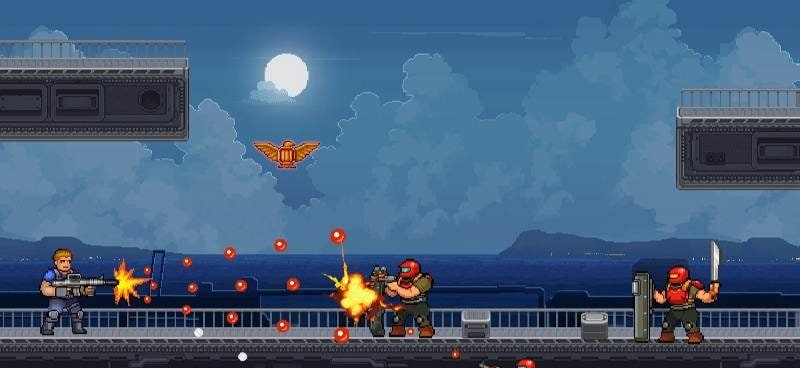 Gun Force Side-scrolling Game screenshot 4