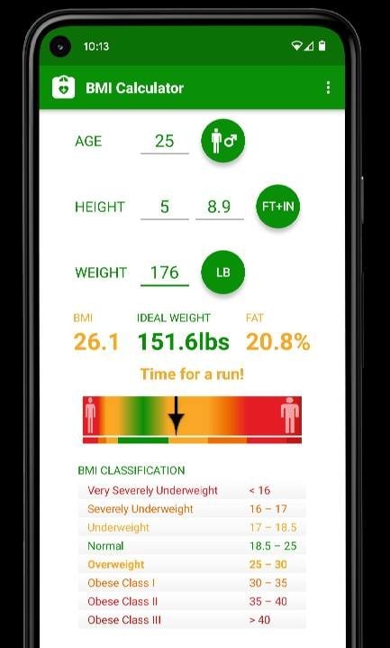BMI Calculator screenshot 3