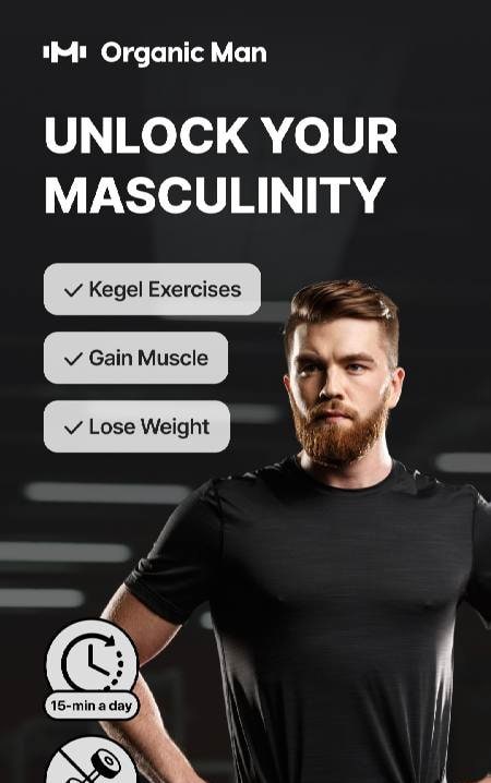 Organic Man－Workout & Fitness screenshot 1