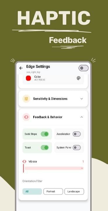 Edgify: Edge Gesture & Control screenshot 4