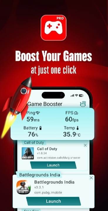Game Booster Pro & Utilities Screenshot 1