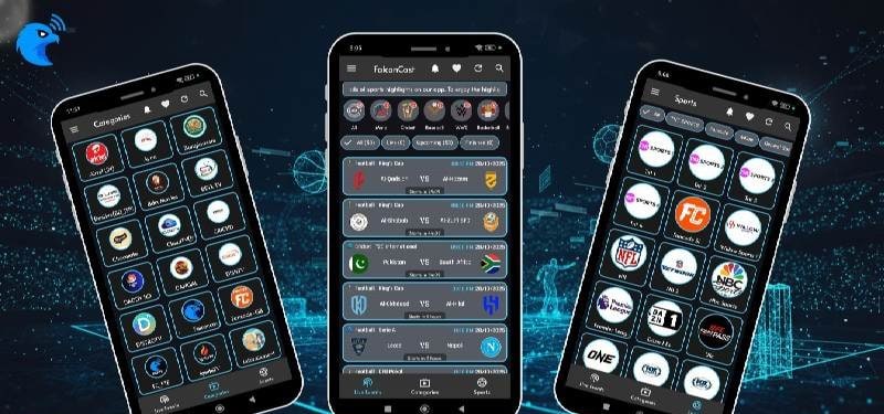 FalconCast - Live TV & Sports screenshot 1