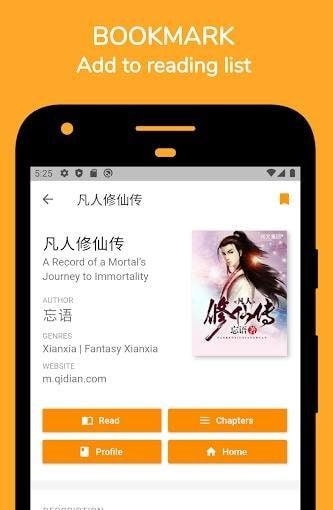 Readibu - Chinese Novel Reader screenshot 4