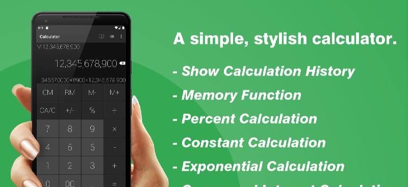 Calculator - Floating Widget screenshot 1