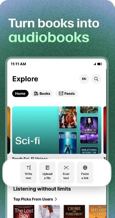 ElevenReader - Voice Reader screenshot 2