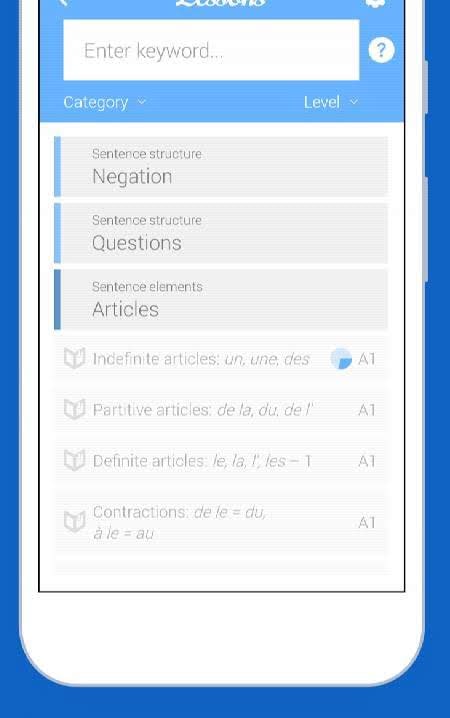 Dr French, French grammar screenshot 4