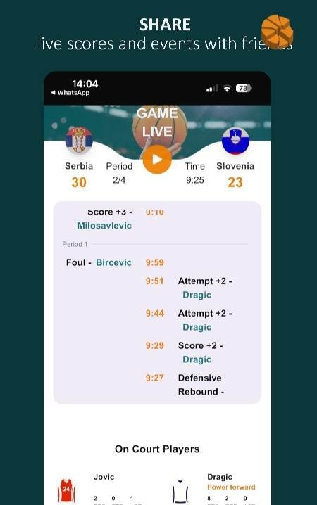 Statastic Basketball Tracker screenshot 4