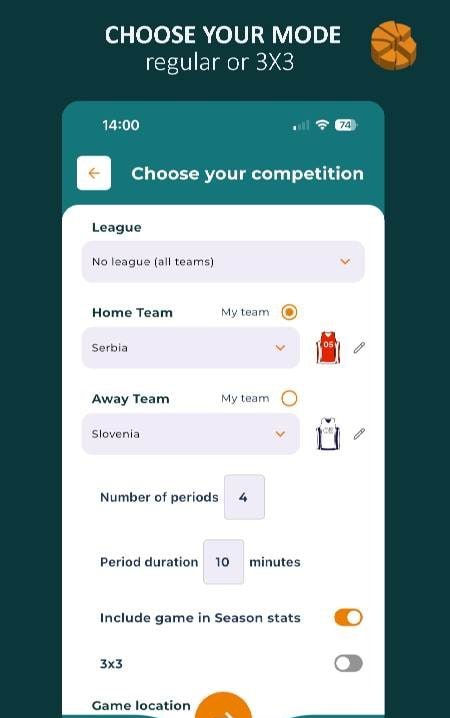 Statastic Basketball Tracker screenshot 3