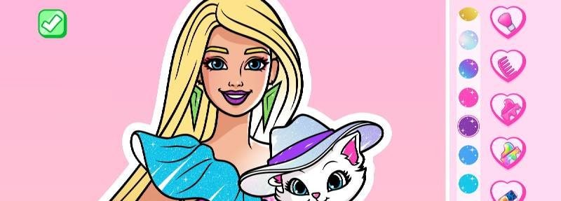 Barbie Color Creations screenshot 2